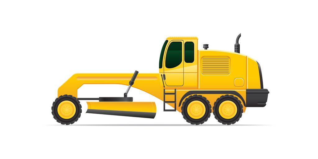 Veihøvel. Illustrasjon.