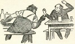 En av Kittelsens illustrasjoner til Smeden og bageren