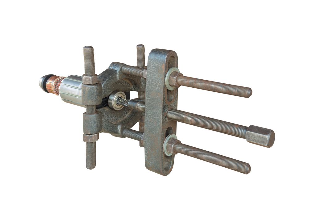 Verktøy for fjerning av kulelager. Foto.