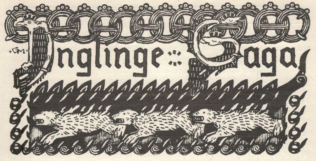 Tittelfrise. Illustrasjon.