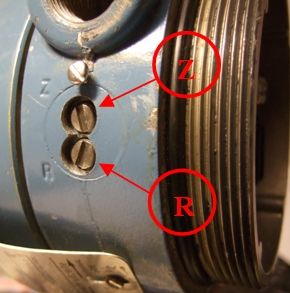 Zero og span (range). Foto.